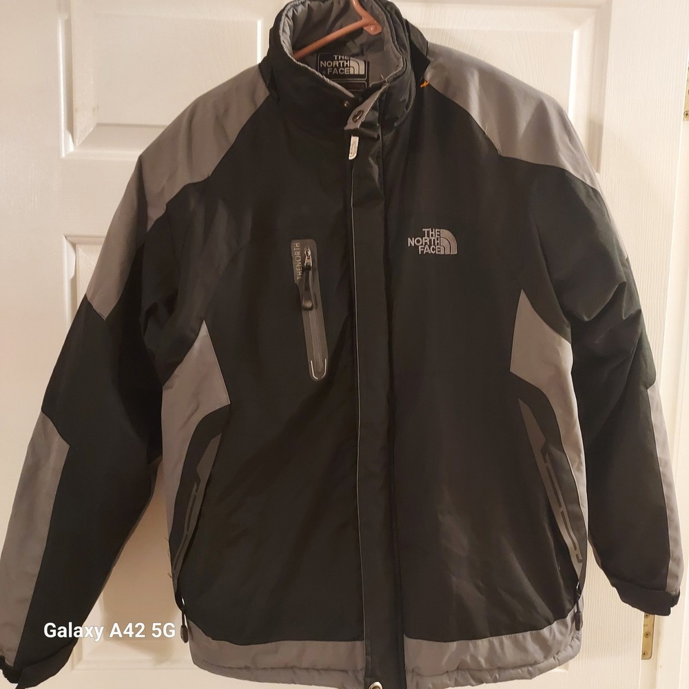 The North Face Summit Series XL Jacket Black Grey‎ Mens Outdoor Winter